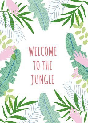 Welcome to the jungle Dżungla Plakat