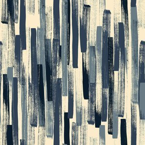 Abstrakcja - pociągnięcia pędzla Plakat