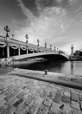Pont Alexandre III - Most Aleksandra III, Paryż, Francja Plakat