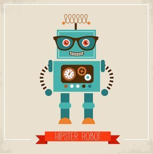 Robot Plakat dziecięcy